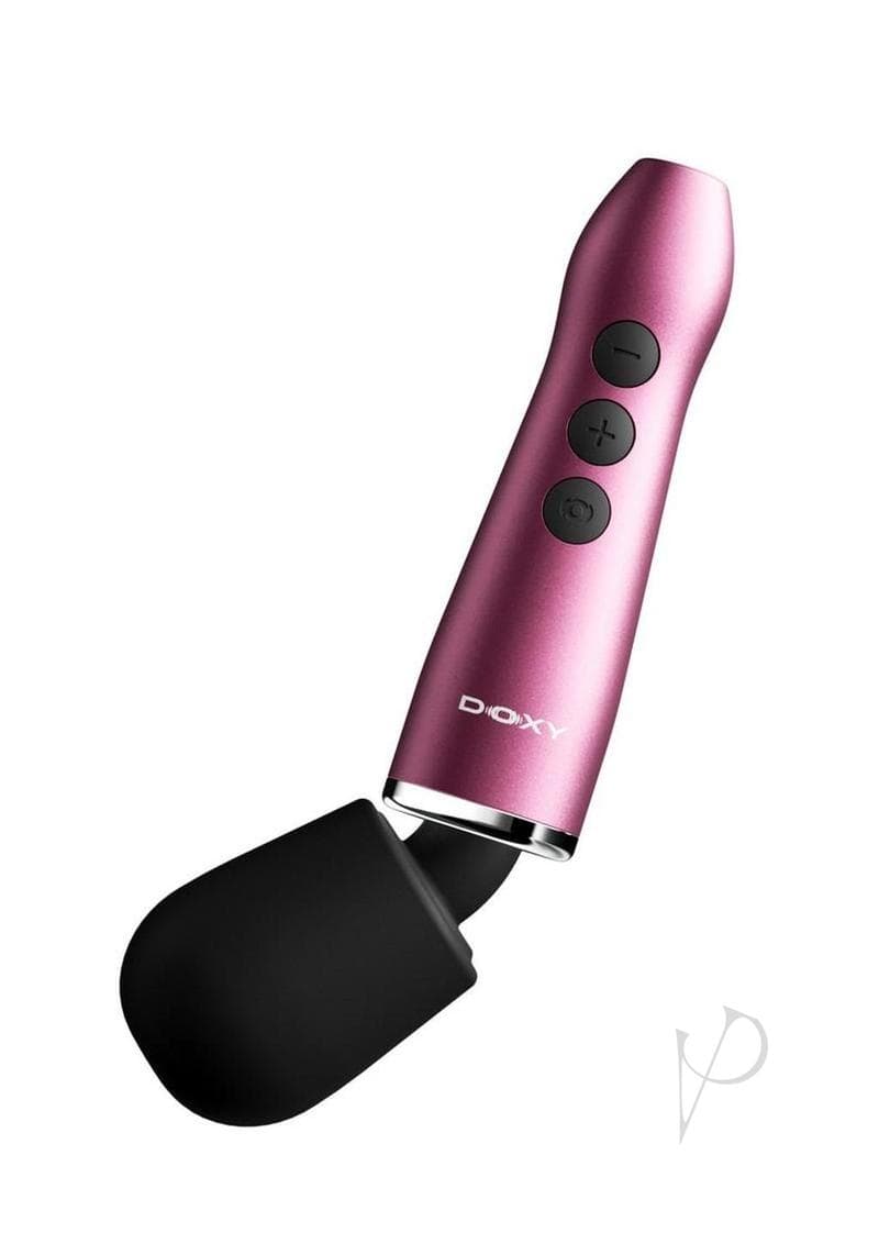 Doxy Go compact wand massager in pink