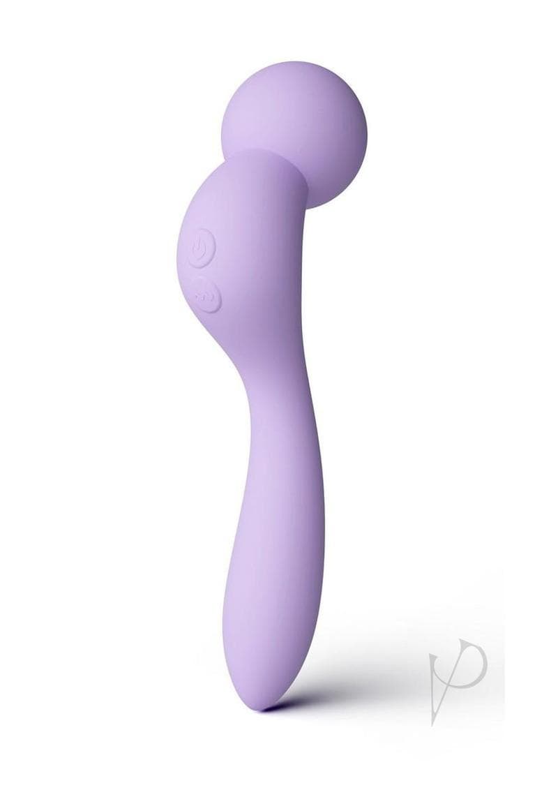 INYA Pleasure Wand dual-end vibrator in lavender silicone