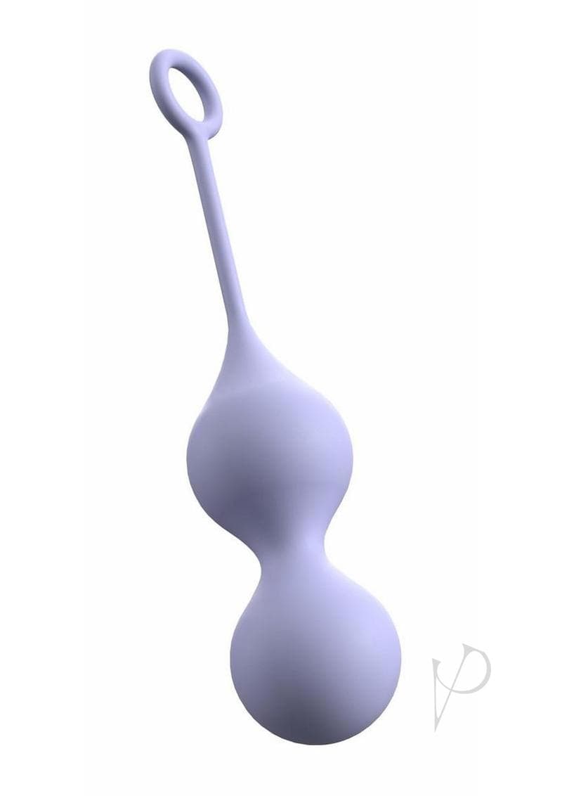 Delice Cheri weighted kegel trainer in purple silicone