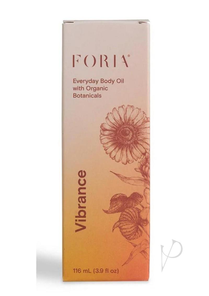 Foria Everyday Body Oil, box, front