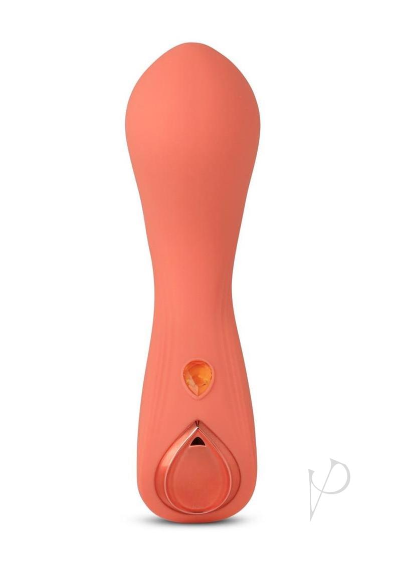 Nu Sensuelle Gemma Turbo bullet vibrator in coral, front