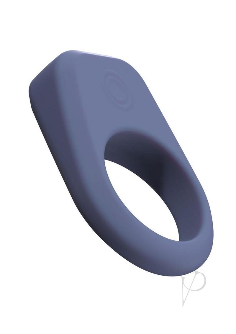 Kiiroo Luxus couples set in pink and purple, LuxHim ring, angled view